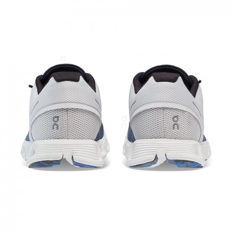 Tenis On Cloud 5 Fuse Mujer Blancos Azules | CMX1098ORX