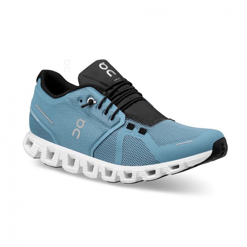 Tenis On Cloud 5 Hombre Azules Negros | CMX1573HKW