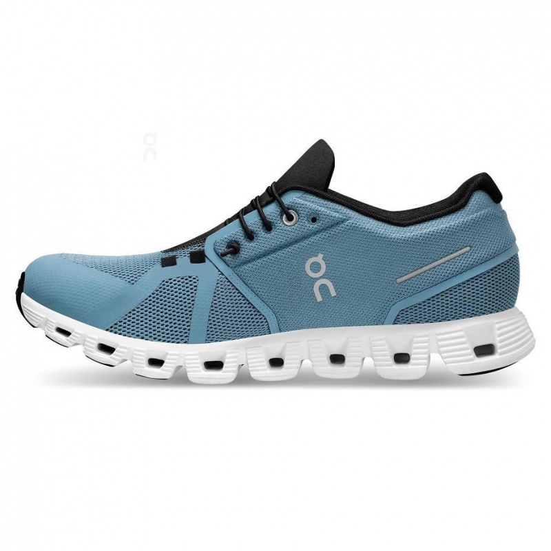 Tenis On Cloud 5 Hombre Azules Negros | CMX1573HKW