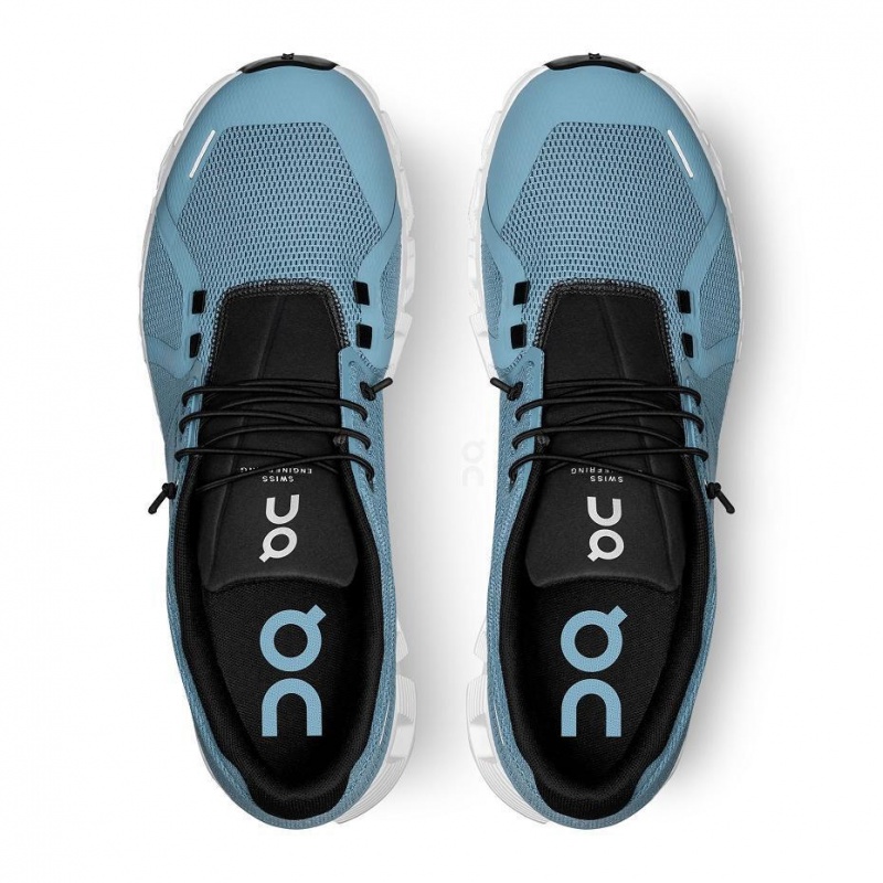 Tenis On Cloud 5 Hombre Azules Negros | CMX1573HKW