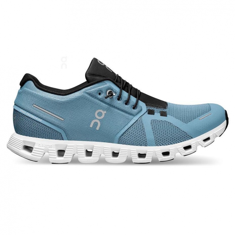 Tenis On Cloud 5 Hombre Azules Negros | CMX1573HKW