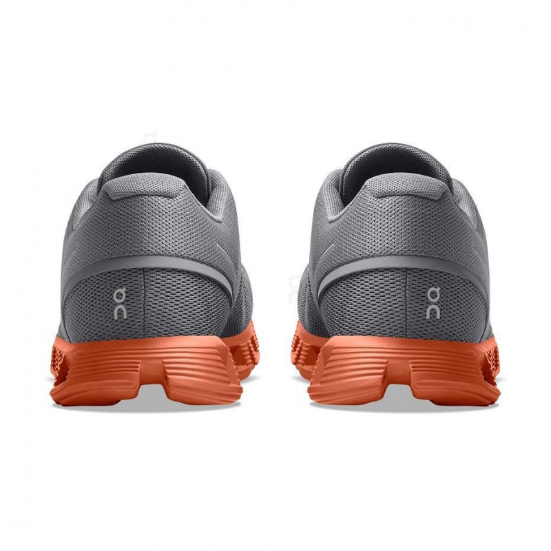 Tenis On Cloud 5 Hombre Grises Naranjas | CMX1570DNN