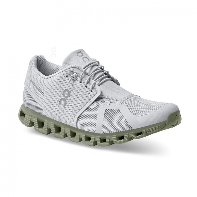 Tenis On Cloud 5 Hombre Grises Verde Oliva | CMX1576LHT