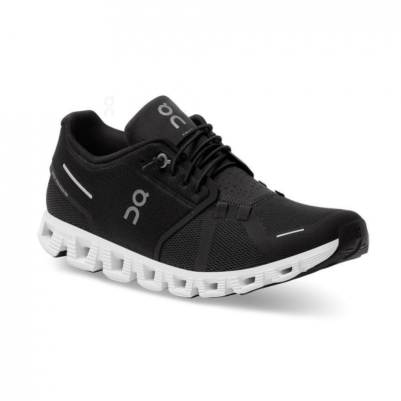 Tenis On Cloud 5 Hombre Negros Blancos | CMX1578XFU