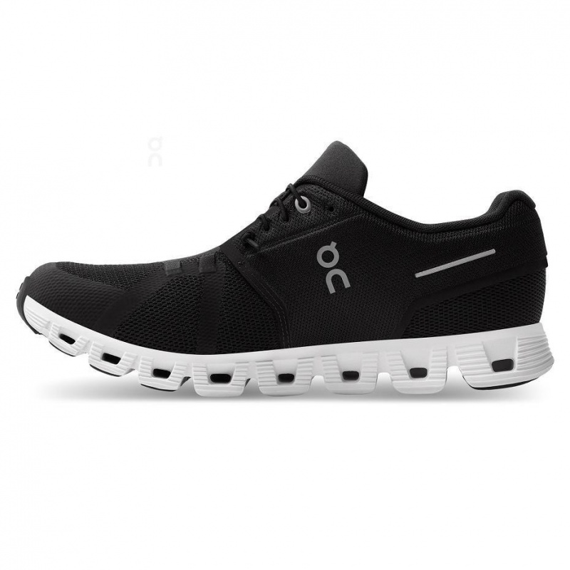 Tenis On Cloud 5 Hombre Negros Blancos | CMX1578XFU