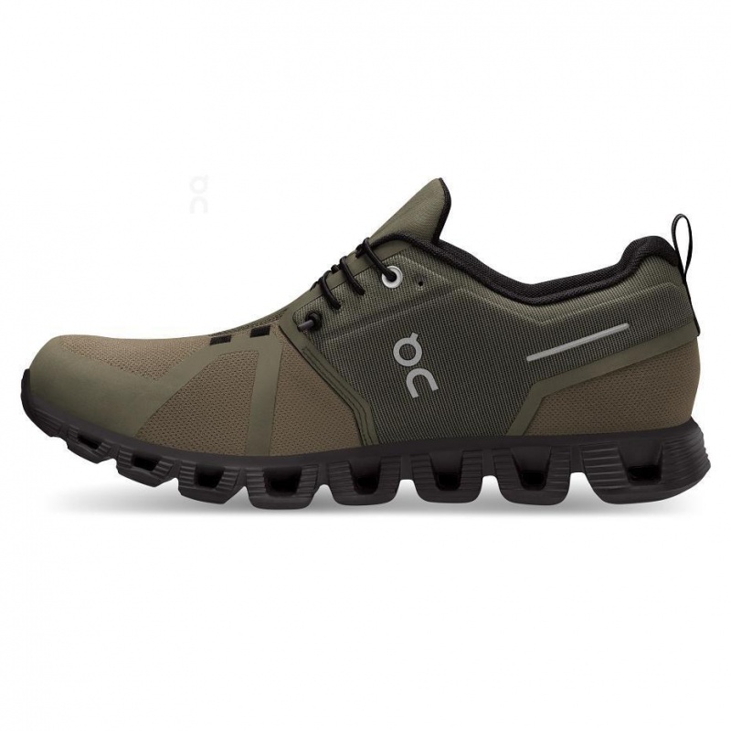 Tenis On Cloud 5 Impermeables Hombre Verde Oliva | CMX1647SOB