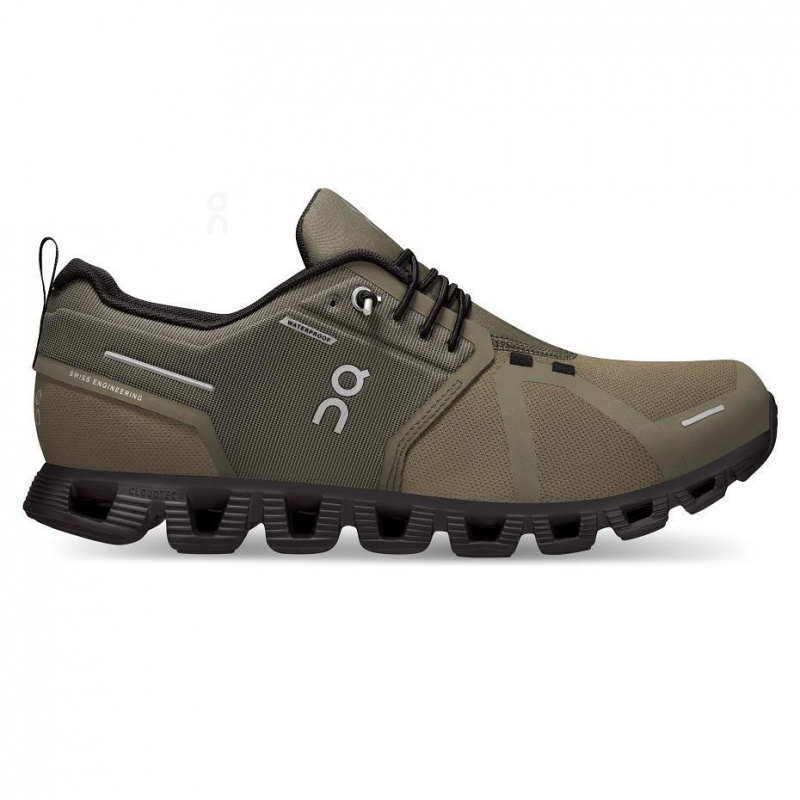 Tenis On Cloud 5 Impermeables Hombre Verde Oliva | CMX1647SOB