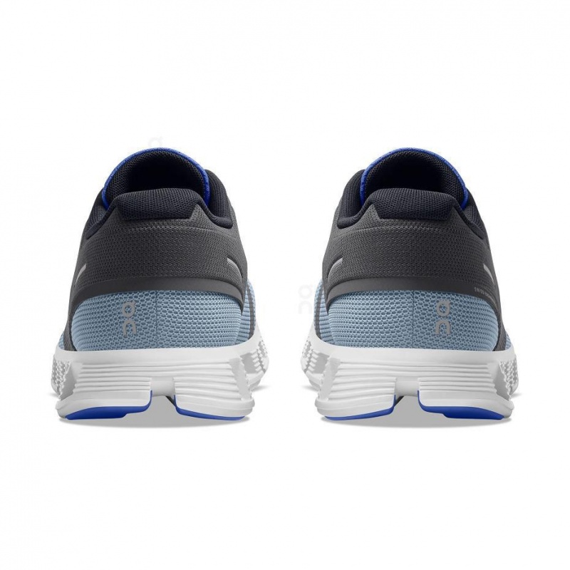 Tenis On Cloud 5 Push Hombre Grises Azules | CMX1655ZGY