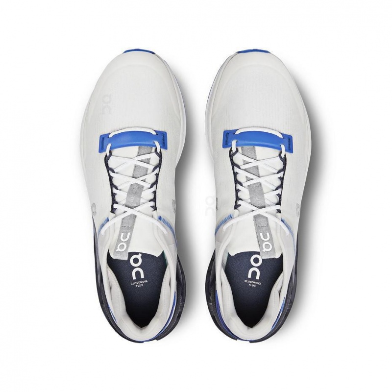 Tenis On Cloudnova Flux Hombre Blancos Azules | CMX1562TVJ