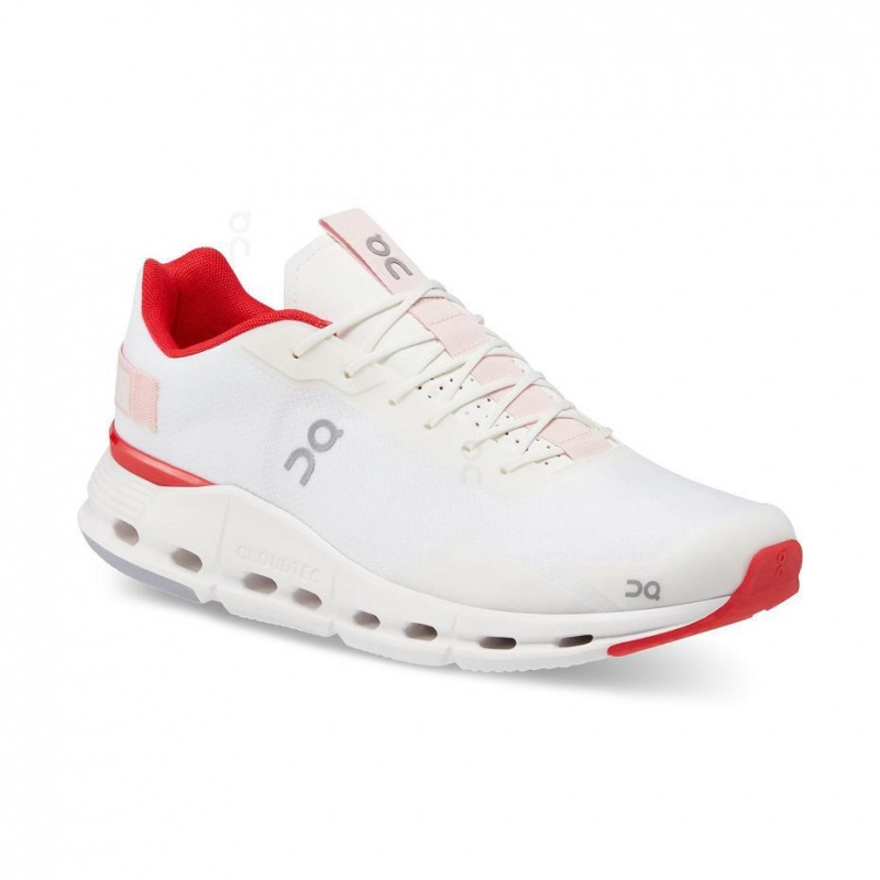 Tenis On Cloudnova Form Hombre Blancos Rojos | CMX1601KIR