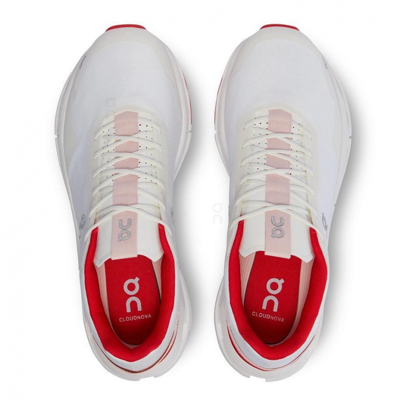 Tenis On Cloudnova Form Hombre Blancos Rojos | CMX1601KIR