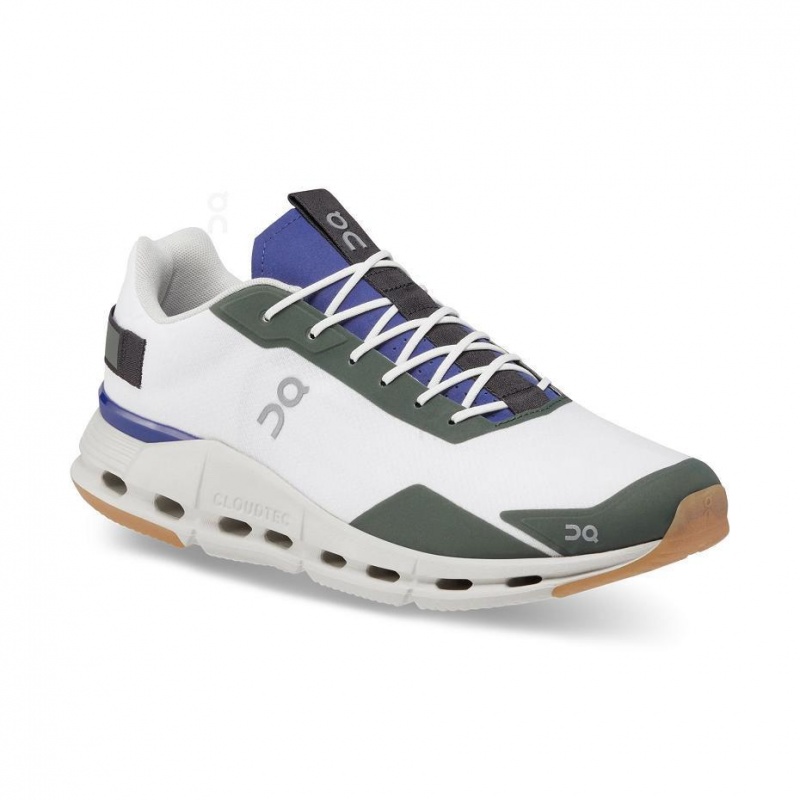 Tenis On Cloudnova Form Hombre Blancos Verdes | CMX1600JJE