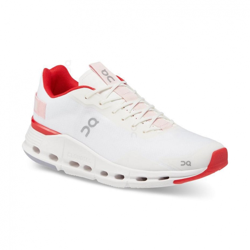 Tenis On Cloudnova Form Mujer Blancos Rojos | CMX1043YUK