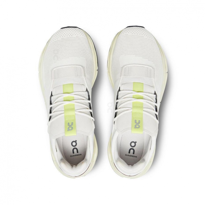 Tenis On Cloudnova Hombre Blancos Amarillos | CMX1603ZGY