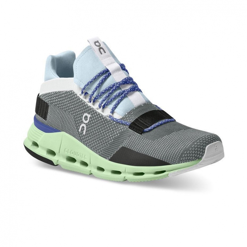 Tenis On Cloudnova Hombre Grises Verdes | CMX1608NBA