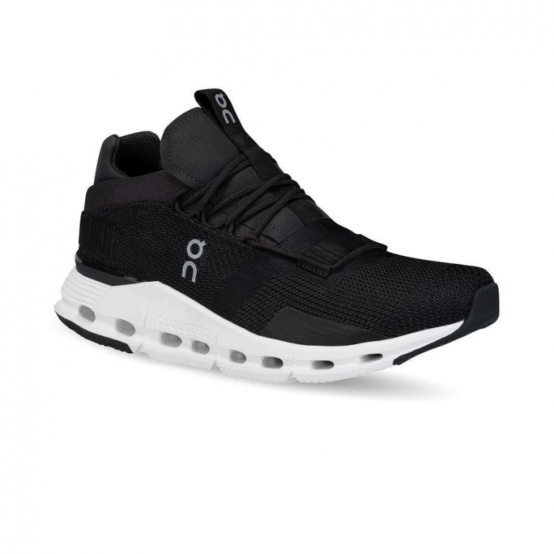 Tenis On Cloudnova Hombre Negros Blancos | CMX1611WYF