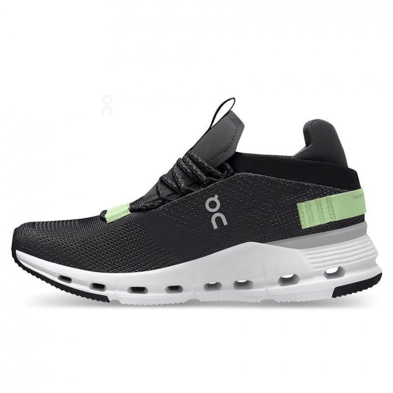 Tenis On Cloudnova Mujer Negros Verdes | CMX1052GLQ