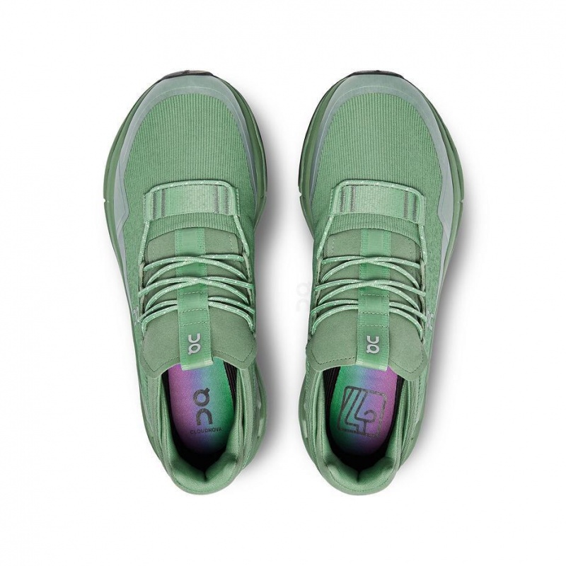 Tenis On Cloudnova Sensa Hombre Verdes | CMX1619PQC