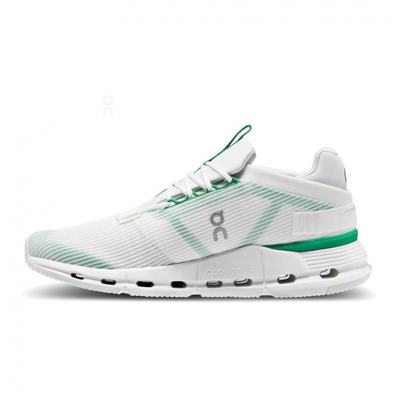 Tenis On Cloudnova Void Hombre Blancos Verdes | CMX1635MAS