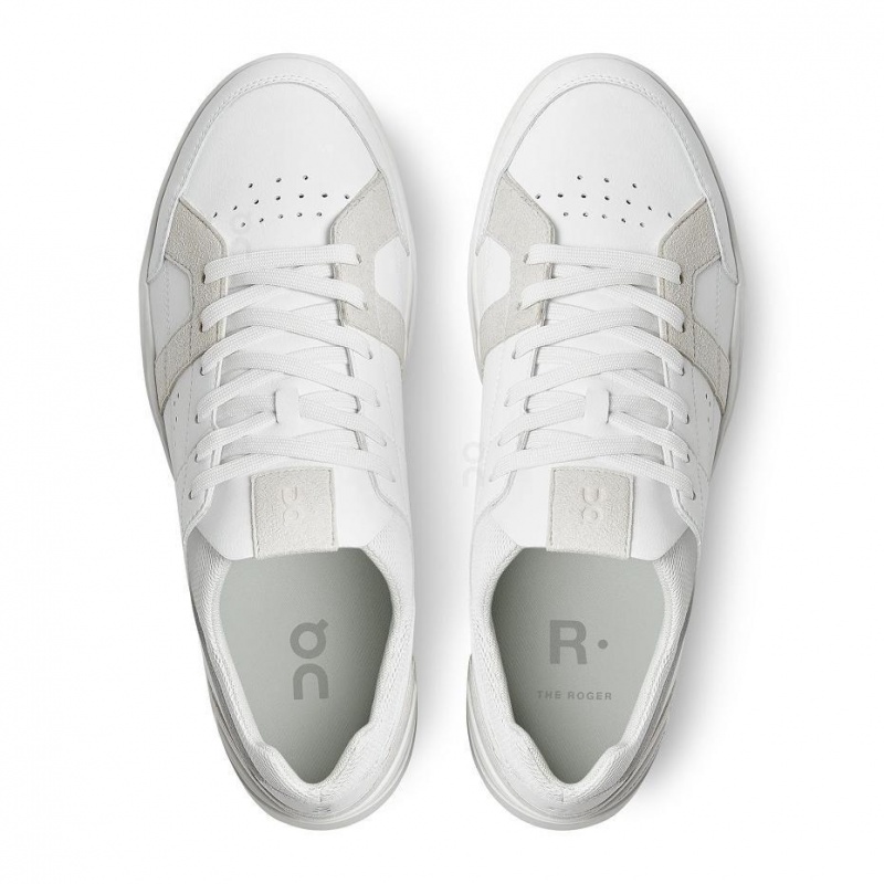 Tenis On THE ROGER Clubhouse Hombre Blancos Grises | CMX1627KIR