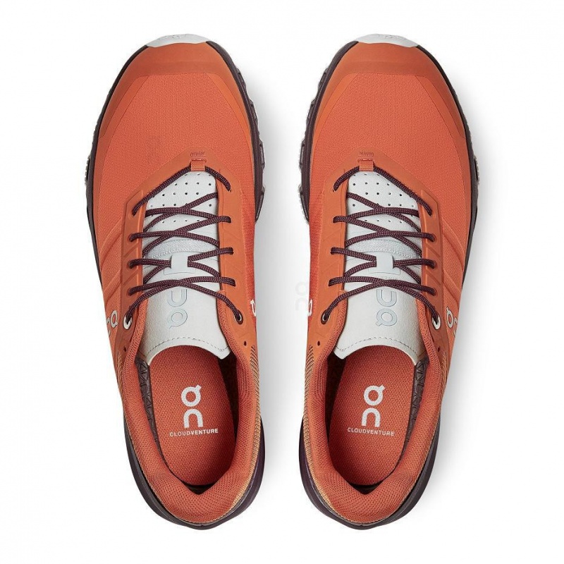 Tenis Trail Running On Cloudventure Hombre Naranjas | CMX1720UTL