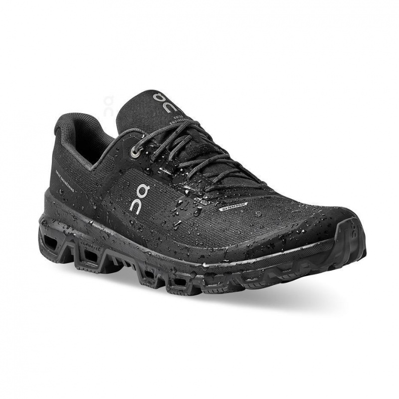 Tenis Trail Running On Cloudventure Impermeables Hombre Negros | CMX1730JJE