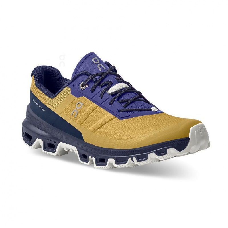 Tenis Trail Running On Cloudventure Mujer Amarillos Morados | CMX1197RWH