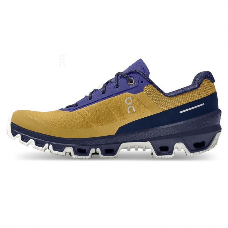 Tenis Trail Running On Cloudventure Mujer Amarillos Morados | CMX1197RWH