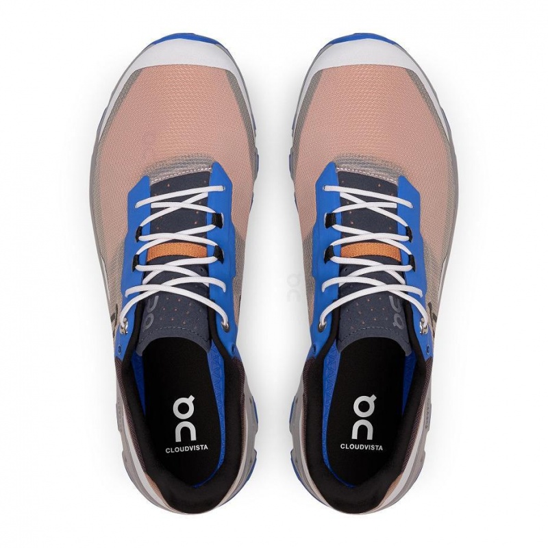 Tenis Trail Running On Cloudvista Hombre Rosas Azules | CMX1717RWH