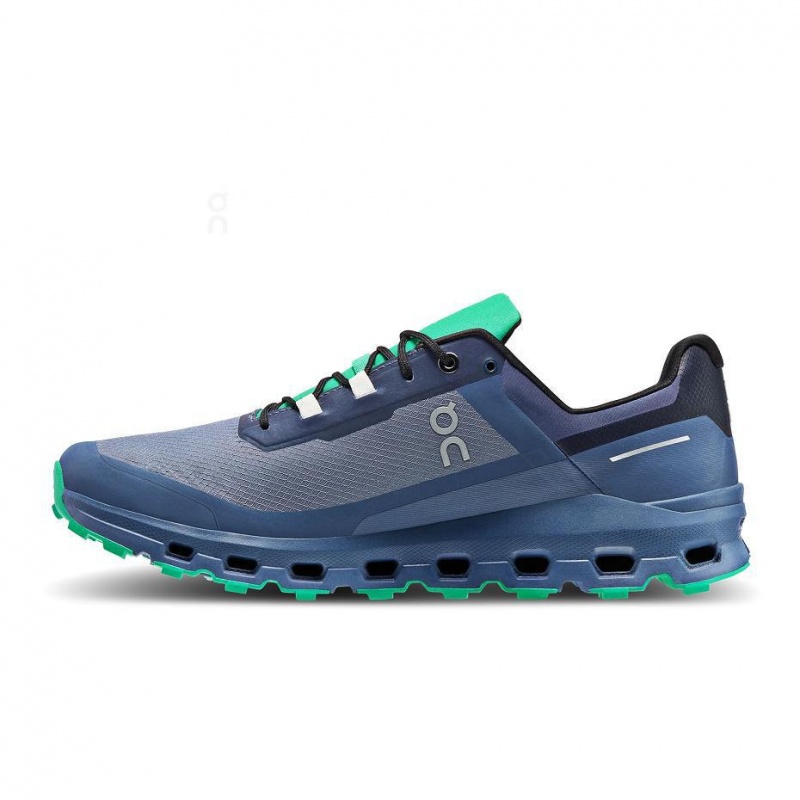 Tenis Trail Running On Cloudvista Impermeables Hombre Azules | CMX1725SOB