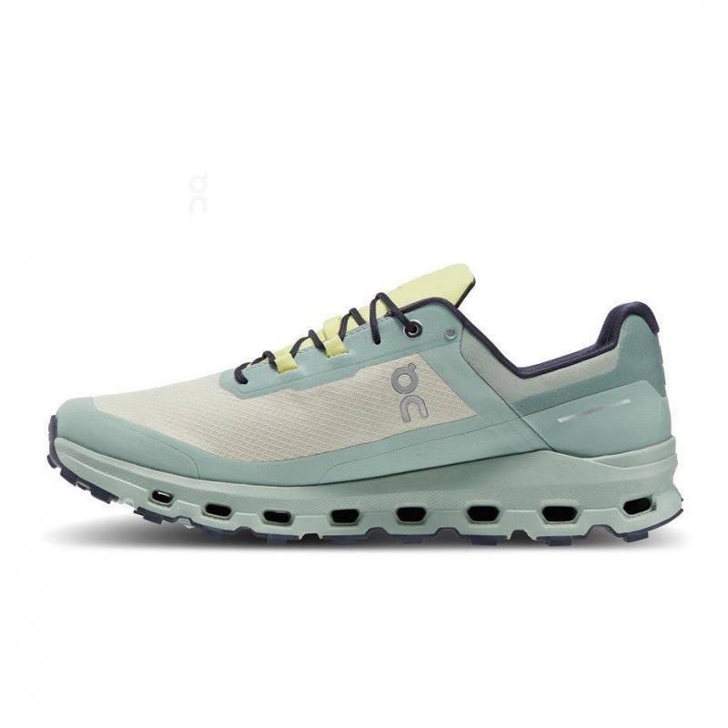 Tenis Trail Running On Cloudvista Impermeables Hombre Turquesa | CMX1726DNN