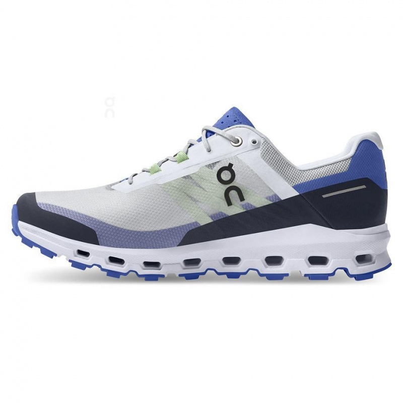 Tenis de Senderismo On Cloudvista Hombre Blancos Azul Rey | CMX1671PQC