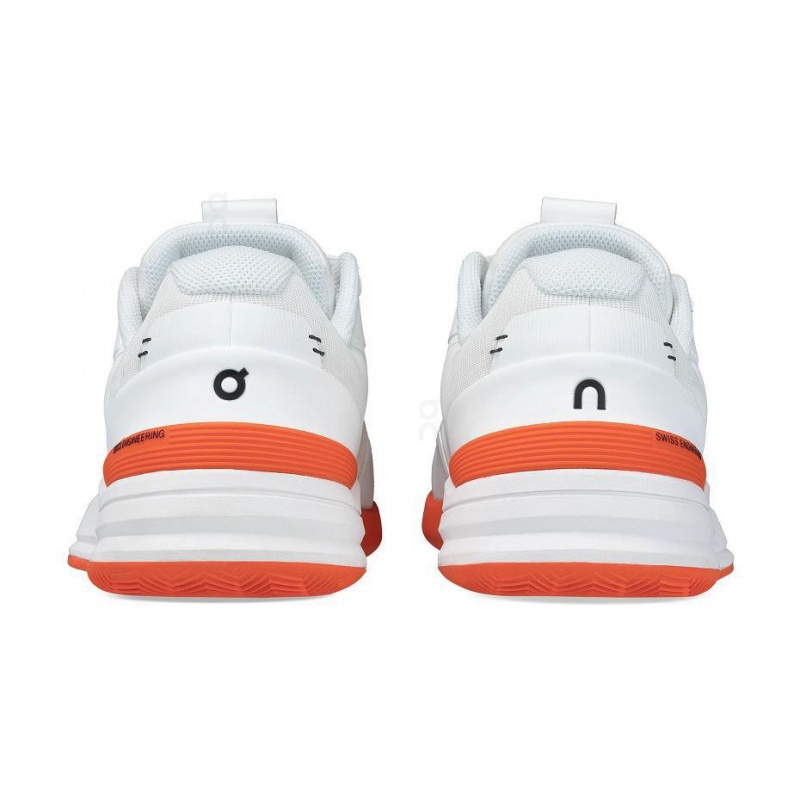 Zapatos Tenis On THE ROGER Pro Clay Hombre Blancos Naranjas | CMX1745YUK