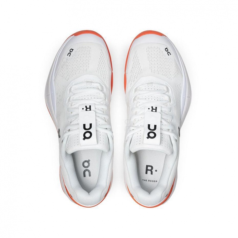 Zapatos Tenis On THE ROGER Pro Clay Hombre Blancos Naranjas | CMX1745YUK